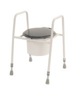 Economy Height Adjustable Toilet Seat and Frame