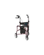 Alerta Three-Wheel Lightweight Walker with Seat & Bag