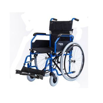 Avant Steel Self-Propelling Wheelchair Blue