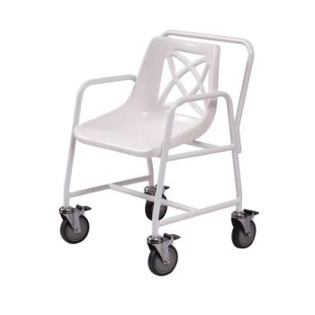 Heavy duty mobile shower Chair