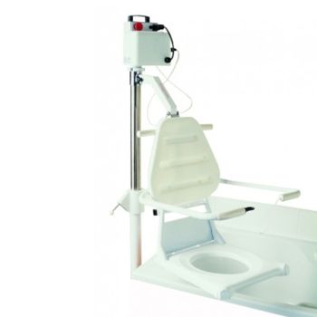 Unihoist Electric bath hoist bath/ commode chair side arm