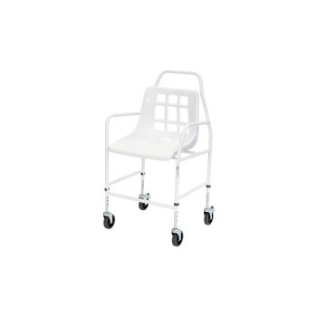 Alerta Mobile Shower Chair, Height Adjustable