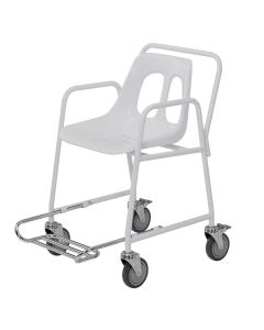Mobile Shower Chair with Footrest FR