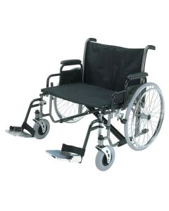 Heavy Duty Self-Propelled Wheelchair Extra Wide